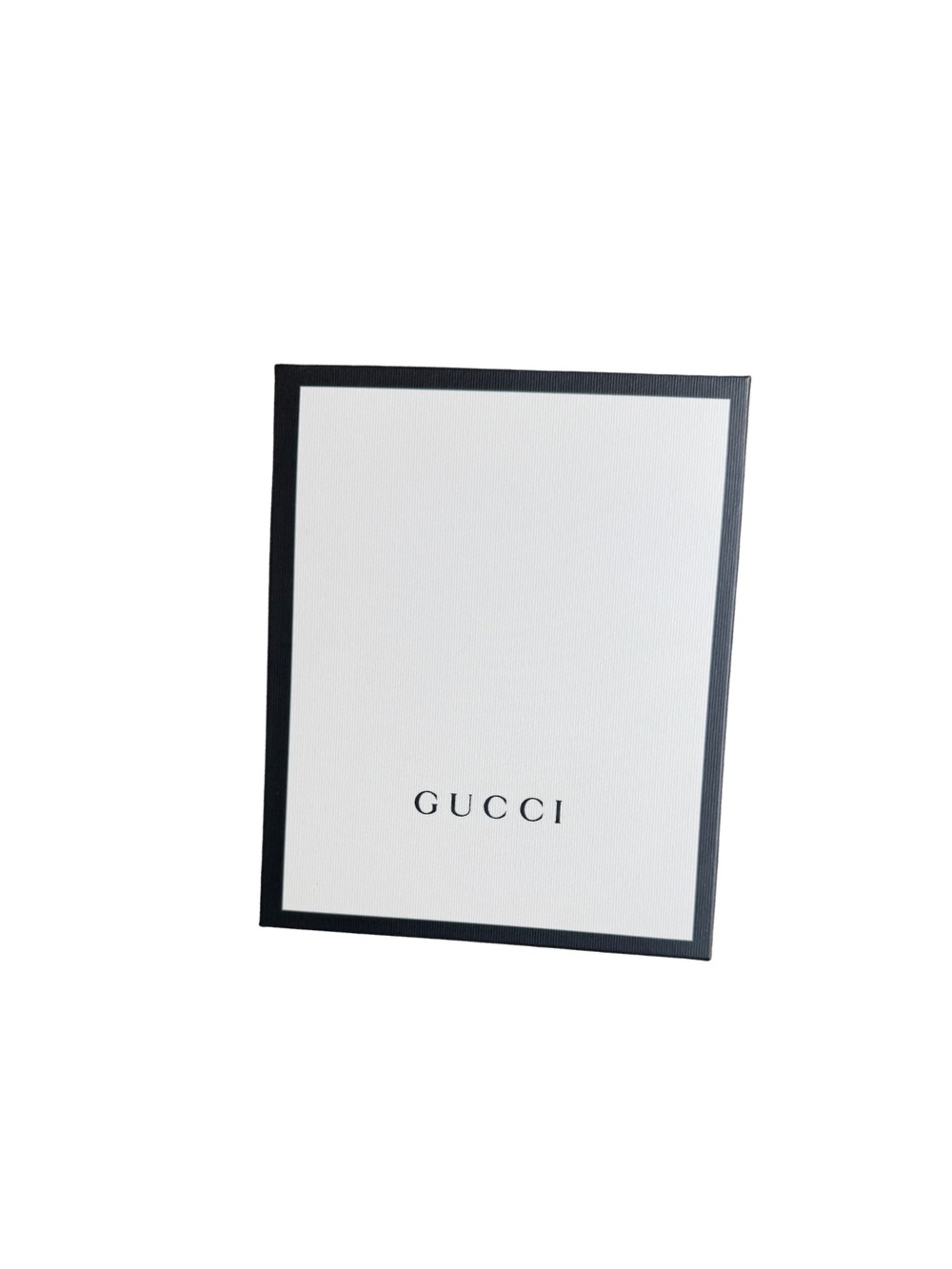 Gucci White & Black Logo Gift Box